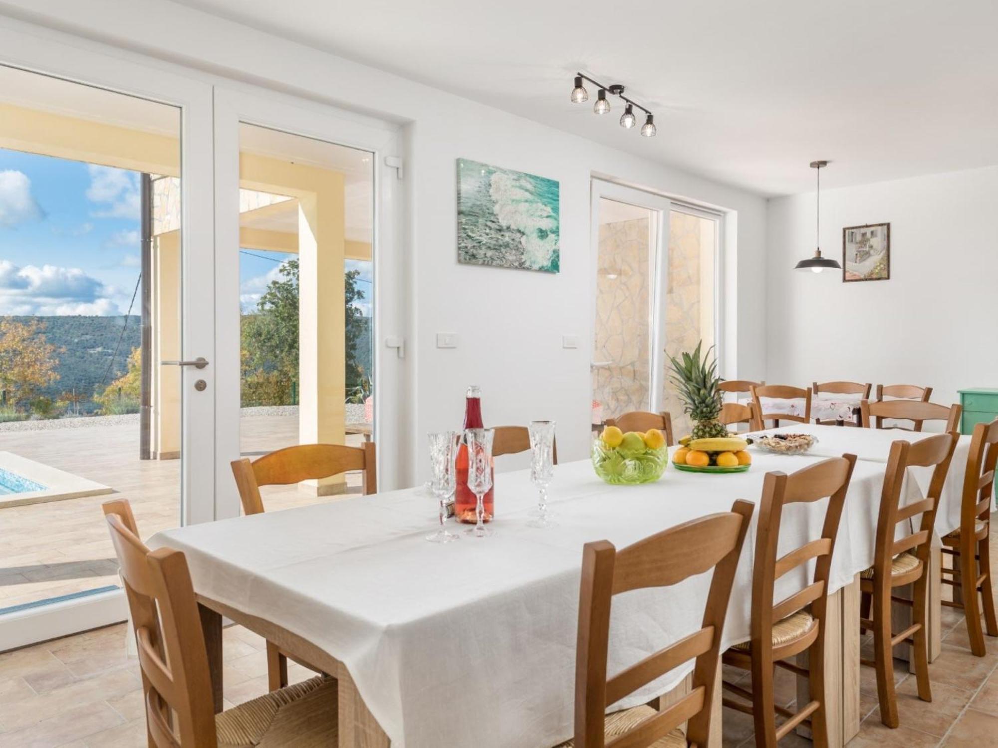Wonderful Labin Villa With Private Pool And Sea Views Kültér fotó